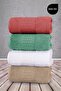 Silk 4-Piece Soft, Premium, Large Hand, Face and Head Towel Set - 50X90Cm 800 Grams