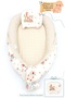 Babynest Orthopedic Baby Bed, Mother's Side Baby Bed, Ergonomic Design, Animal Series
