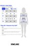 Belle Women's Embroidery Detailed Half Zipper Stand Collar Regular Fit Grimelange Sweatshirt - 7