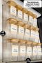 3 Pieces of Drawer Spice Rack Organizer Stand for Kitchen 30,5 cm * 13cm (Jars Are Not Included) Z305 - 7