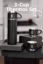 Ilkestor 500 ml Capacity Portable Pressure Thermos Set Ideal for Daily Use (12811) - 5