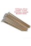 10 Pieces 30cm Long 12mm Thick Smooth Natural Wooden Perches