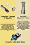 Hand Blender Set Inox Chopper Coffee and Spice Grinder Potato Masher 1500 Watt - 3
