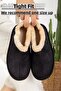 Unisex Plush Woolen Winter Slippers Home Slippers