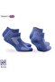 Sheldon Lc Low Cut Merino Wool Outdoor Hiking Socks 2 Pack Blue - 2