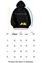 Women's Men's Purple Kanye West Typography Printed Oversize Hoodie with Kangaroo Pocket - 7