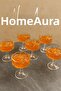 6-Piece Glass Footed Magnolia Daisy Coffee Side Dish Bowl Turkish Delight Bowl Breakfast Serving Bowl Jam Bowl 50ml Homeaura - 7