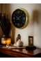 Gold Modern Numeral 40 cm Metal Wall Clock Lwlhm-Ytrs345 - 2