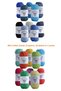 25 Gram Mini Cotton Series 100% Cotton Knitting Yarn 20 Pieces Punch and Amigurumi Yarn