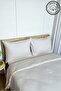 Milano Series 2-Piece Cotton Satin Hotel Pillowcase 50X70 - 82 Thread Count Striped Luxury Hotel Style Pillowcase - 4