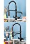 Kitchen Sink Faucet with Dual Flow Water Purification Outlet, Spiral Digital Led Sprayer, 7 Years Warranty, Imported - 4
