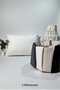 2 Pillow Cases Cotton Satin Hotel Pillow Case Line 93 Thread White Satin Luxury Hotel 50x70 - 2