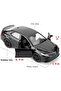 Far East Series Toyota Camry Black Opening Doors Diecast Pull Drop Metal Model Car 11 cm 1:32 - 8