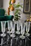 Standing Coffee Side Water Glass 6 Ad |   Soft Drink Flute Glass |   Coffee Presentation Cup - 6