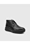 Men's Black High Sole Winter Boots