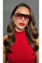 Marcus Red Pilot Sunglasses Unisex Popular Model Glasses Drop Model Uv400 Protected Lightweight - 6