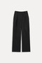 Women's Cross Buttoned High Waist Pleated Cross Palazzo Trousers - 3