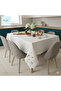 Pvc Oilcloth Lace Look Kitchen Table Cover White Flower Motif 120X150 cm - 3