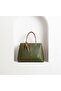 Miami Polo Green Tan 3 Compartment Long Crossbody Shoulder & Handbag (32X24 cm) - 8