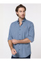 The Crisp Check – Light Blue Gingham Shirt with Fresh, Breathable Cotton, Slim Fit - 9
