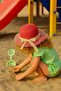 Ribbon-Detail Tulle-Beaded Girl's Fedora Hat - 2