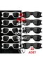 Hearted Bride Groom Bridesmaid Sunglasses Set of 5 Pairs of 10 Wedding Engagement Bride after Birthday Party