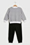 Striped Tracksuit Set 100% Cotton 2-3-4-5 Years Old