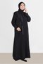 Judge Collar Stone-Embellished Coat 10543 - 3
