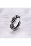 Vintage Design Ring 316L Biker Piercing 316L Steel Earring (Single) - 2
