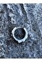 Modern Sports Design 316l Steel Hoop Snap Biker Earrings (single) - 2