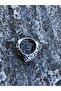 Antique Triangle Design Biker 316L Steel Ring Piercing 316L Steel Earring (Single) - 2