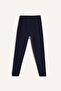 Boy's Navy Blue Jogger School Sweatpants with Elastic Waist and Pockets K8852A624Au - 6