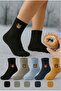 Winter Teddy Bear Patterned Thermal Women's Towel Socks Set 3 Pairs - 3