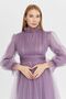 Women's Evening Dresses and Graduation Hijab Evening Dresses Hayal Tulle Ruffle Detailed Princess Evening Dress - 5