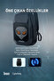 حقيبة ظهر Pixoo Cyberbag باللون الأسود مع شاشة عرض LED - 3