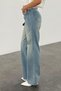 Hellblaue Damenjeans mit Fronttasche Mg2500 - 5