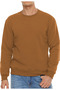 Ghassy Co. Men's Ultra Thermal Sherpa Plush Lined Crew Neck Sweatshirt - 3