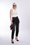 Black Slim Fit Women's Mom Jean Mg1738