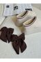 Beige Suede (Huggie XL) Women's Wool Inside Slippers
