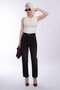 Black Slim Fit Women's Mom Jean Mg1738 - 2