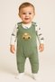 Baby Boy Rompers+Zıbın Set of 2 with Snaps at the Bottom – Zıbın and Rompers |   3-6-9 Months Baby Outfit - 2