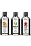 Rosemary Oil - Castor Oil - Pumpkin Seed Oil 3 X 100 Ml. (Hair Care Set)