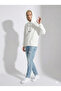 Unisex 3-thread k Hooded soft touch b Printed pocket detailed sweatshirt - 2