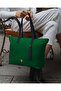Green-Navy Blue Women's Shoulder Bag Us26302 Online Exclusive - 3
