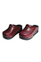 Sabo Slippers Women's Orthopedic Handmade Claret Red Leather - 2