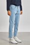 Men's Carrot Fit Trousers - Ice Blue - 4
