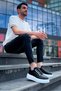 High Quality Wall Model Faux Leather Sneaker Casual Sports Shoes - 2