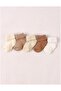 100% Cotton 0-12 Months 5-Piece Baby Socks Set Boxed - 3