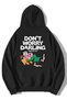 Unisex Oversize Don't Worry Hoodie