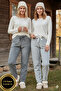 2-Pack Soft Wellsoft Fleece Women's Pajama Bottoms-(Smoked/Grey)